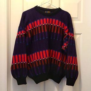 Vintage Coogi Wool Sweater Size Small